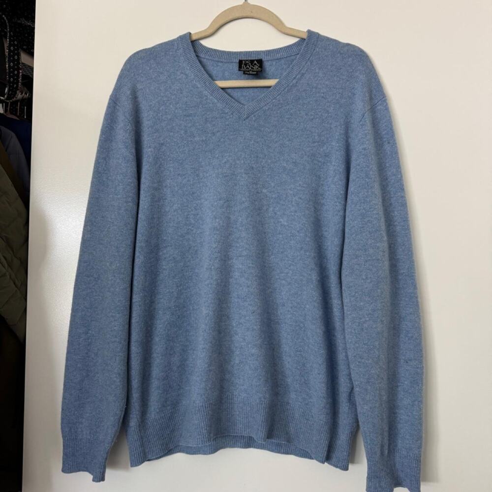 Blue 100 cashmere sweater